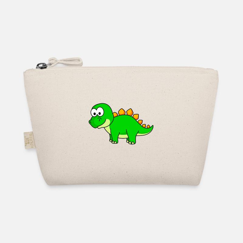 Dinosaur stegosaurus Comic Organic Pouch