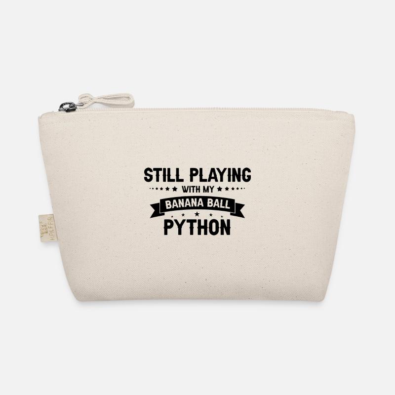 King python design for snake lovers Organic Pouch