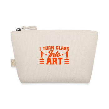 Glassworker Glassblowing Glass Blowing Gift - Organic Pouch - nature - Front