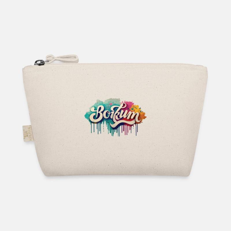 Borkum Graffiti lettering Organic Pouch