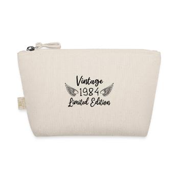 Birthday 1984 born in 1984 best year 1984 - Organic Pouch - nature - Front