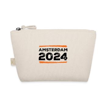 Amsterdam 2024 Quote - Organic Pouch - nature - Front