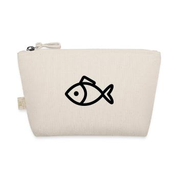 Fisch - Bio-Täschchen - Natur - Vorne
