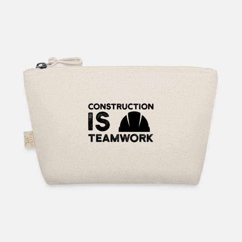 Construction site is teamwork construction worker construction manager construction Organic Pouch