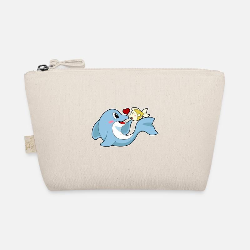 Dolphin Love Fish Organic Pouch