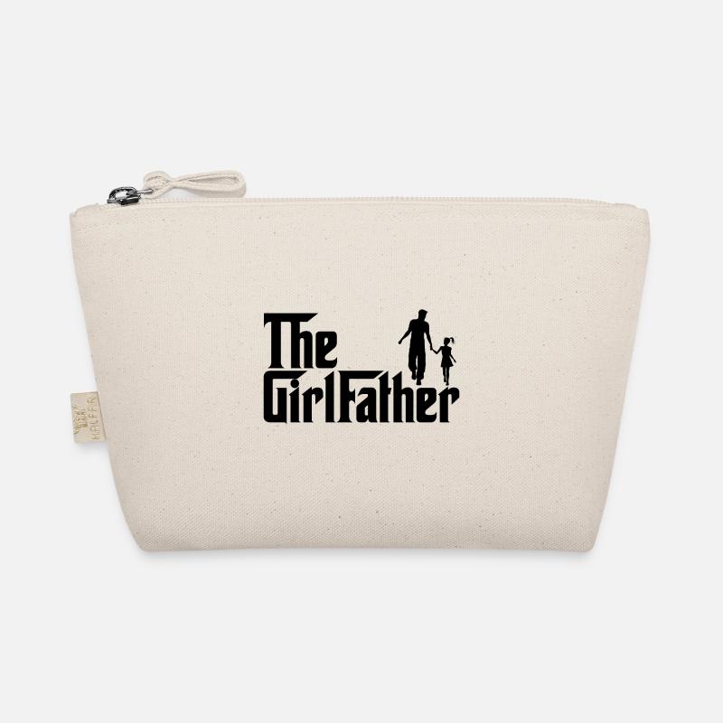 The girlfather - stolzer Vater eines Mädchens Bio-Täschchen