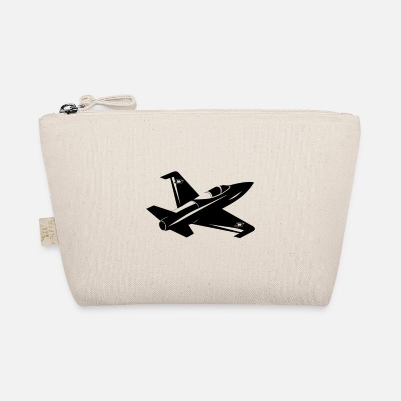 Fighter jet Organic Pouch