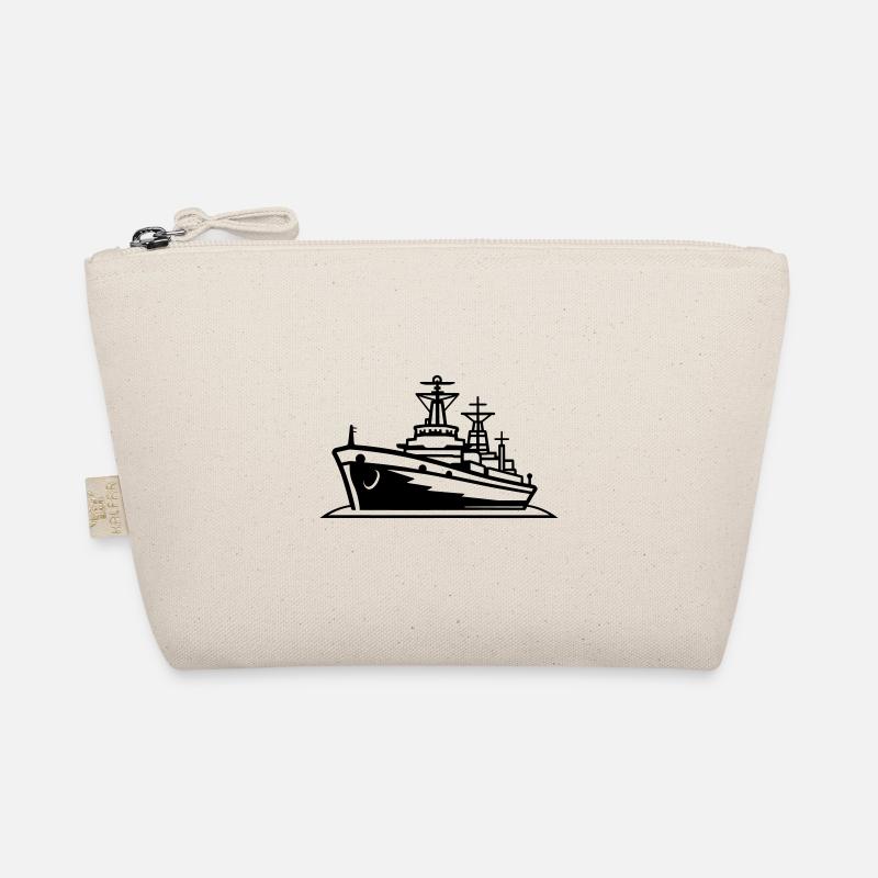 combat boat Organic Pouch