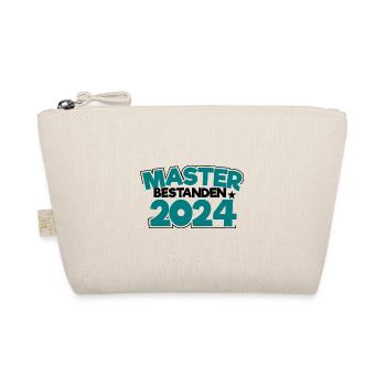 Master bestanden 2024 Masterabschluss Sponsion - Bio-Täschchen - Natur - Vorne