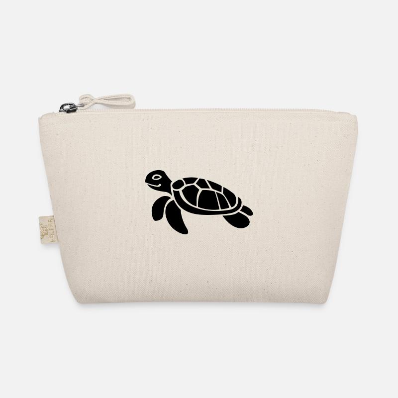 Schildkröte - Bio-Täschchen - Natur