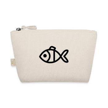 Fisch - Bio-Täschchen - Natur - Vorne