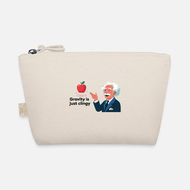 Fun physics design – Gravity is just clingy Organic Pouch