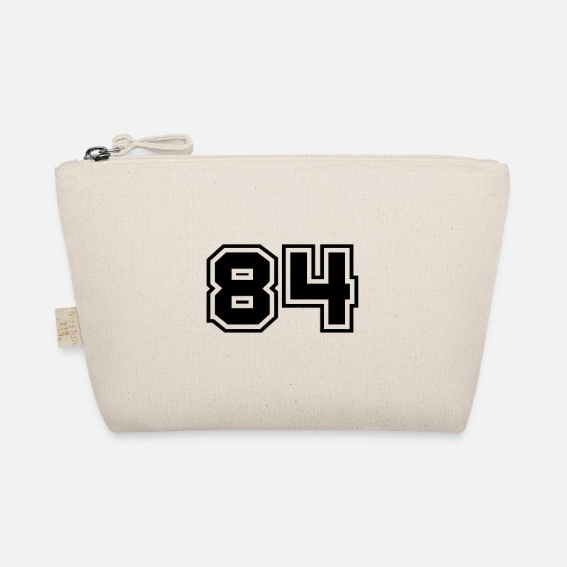 84 number symbol Organic Pouch