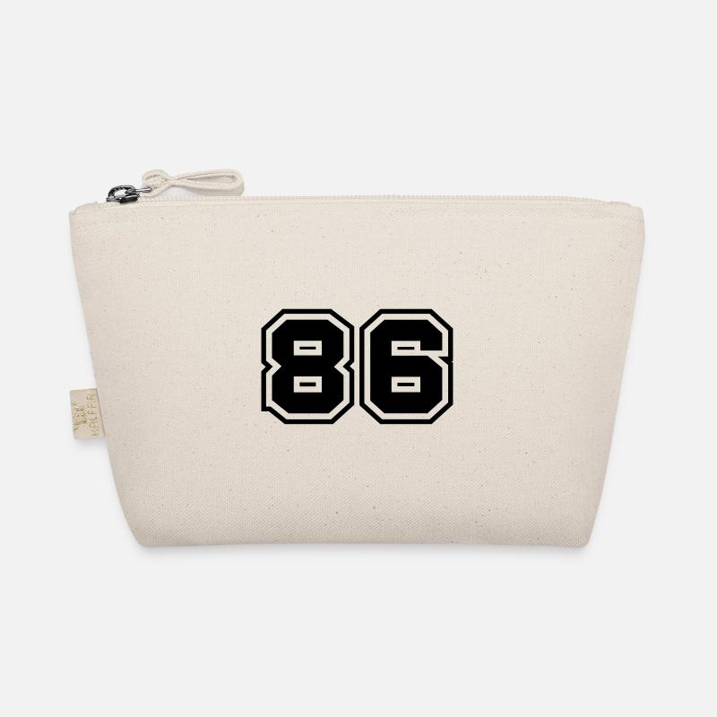 86 number symbol Organic Pouch