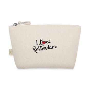 I Love Rotterdam - Organic Pouch - nature - Front