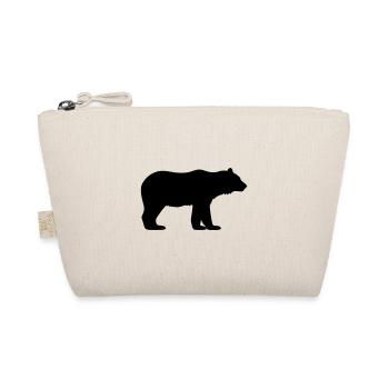 bear - Organic Pouch - nature - Front