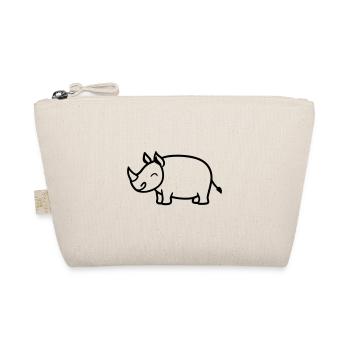 Rhinoceros - Organic Pouch - nature - Front