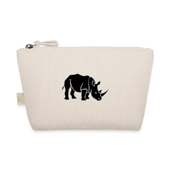 Rhinoceros - Organic Pouch - nature - Front