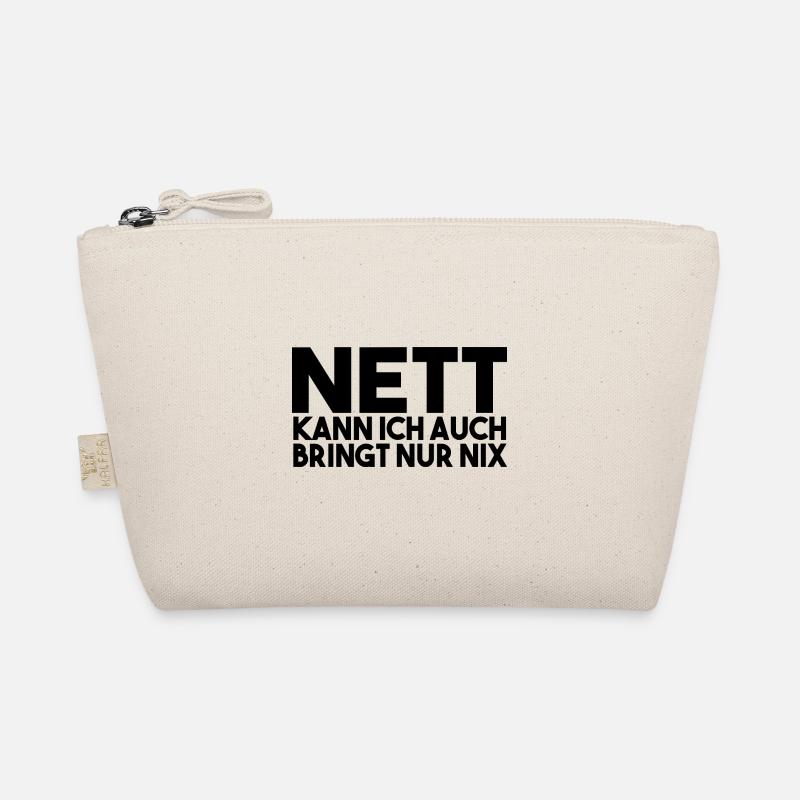 Lustige Sprüche Witzige Sprüche Geschenk - Bio-Täschchen - Natur