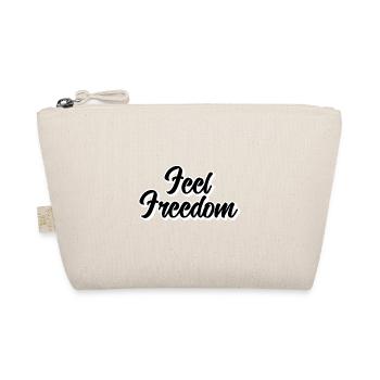 Feel Freedom - Organic Pouch - nature - Front