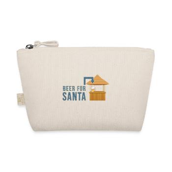 Beer for Santa Claus Christmas in July Su - Organic Pouch - nature - Front