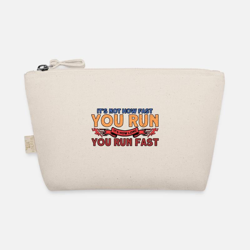 Jogger Halbmarathon Joggen Geschenk Bio-Täschchen