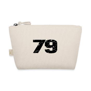 79 Number jersey - Organic Pouch - nature - Front