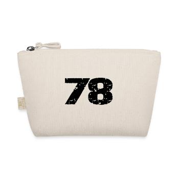 78 Number jersey - Organic Pouch - nature - Front