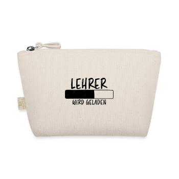 Lehrer Spruch Unterricht Lustiges Lehrer Geschenk - Bio-Täschchen - Natur - Vorne