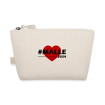 Malle 2024 Coeur Amour - Trousse biologique - nature - Devant