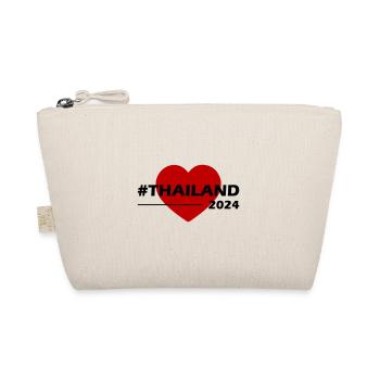 Thailand 2024 Heart Love - Organic Pouch - nature - Front