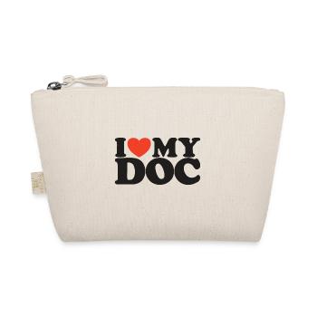I Love My doc Chemise coeur - Trousse biologique - nature - Devant