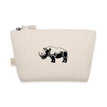 Rhinoceros - Organic Pouch - nature - Front