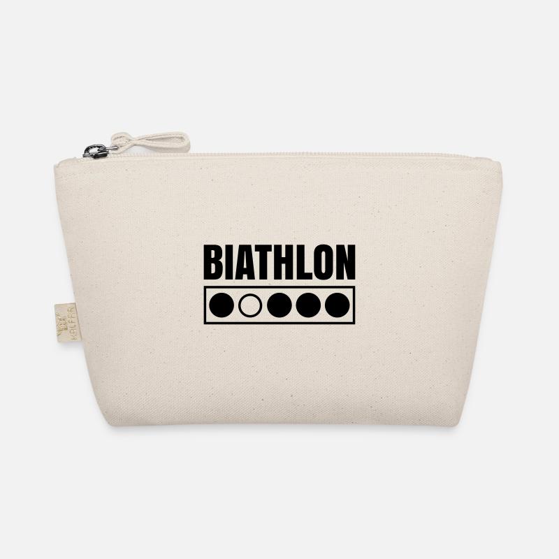 Biathlon marksman shooting range biathlete Organic Pouch