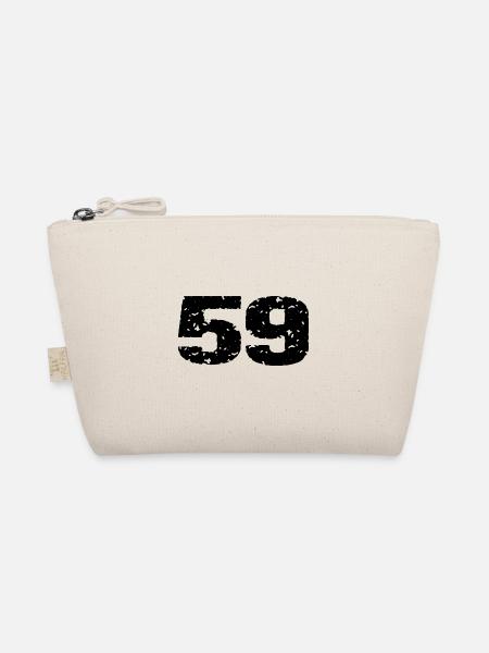 59 Number jersey - Organic Pouch - nature - Front