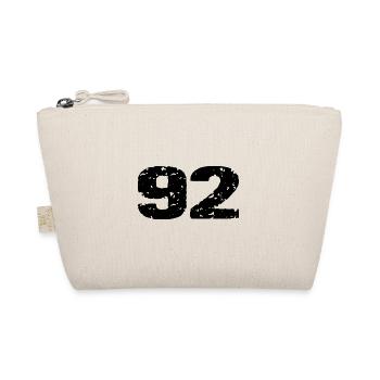 92 Number Jersey - Organic Pouch - nature - Front