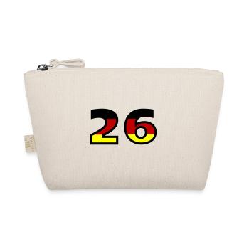 26 Number Germany Jersey - Organic Pouch - nature - Front