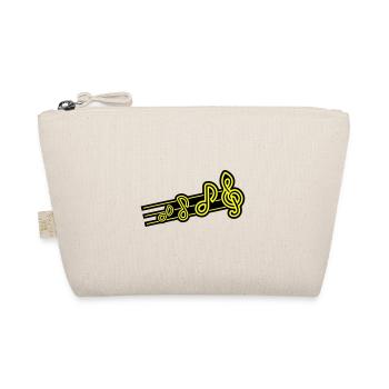 Music Symbol Clef - Organic Pouch - nature - Front
