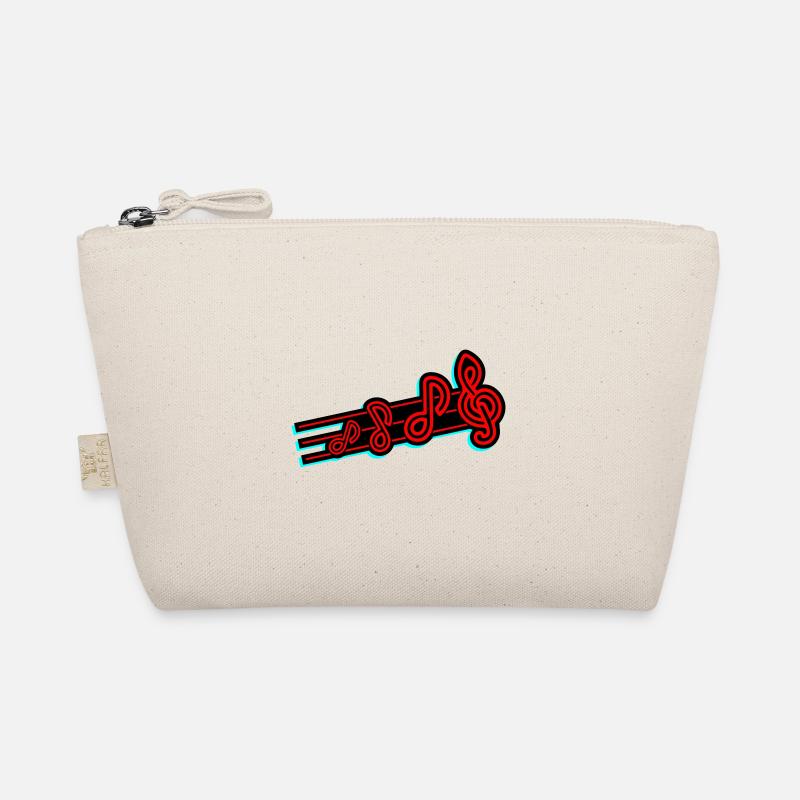 Musical Notes Music Symbol Organic Pouch