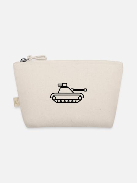 Panzer - Bio-Täschchen - Natur - Vorne
