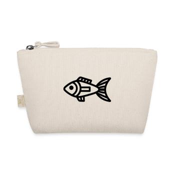 Fisch - Bio-Täschchen - Natur - Vorne