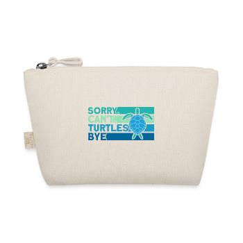 Turtle Sea turtles Turtles Liebha - Organic Pouch - nature - Front