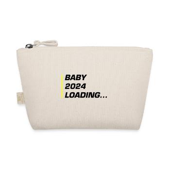 Baby 2024 Loading - Bio-Täschchen - Natur - Vorne