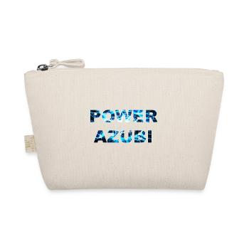 POWER AZUBI - der Auszubildende der Gas gibt Humor - Bio-Täschchen - Natur - Vorne