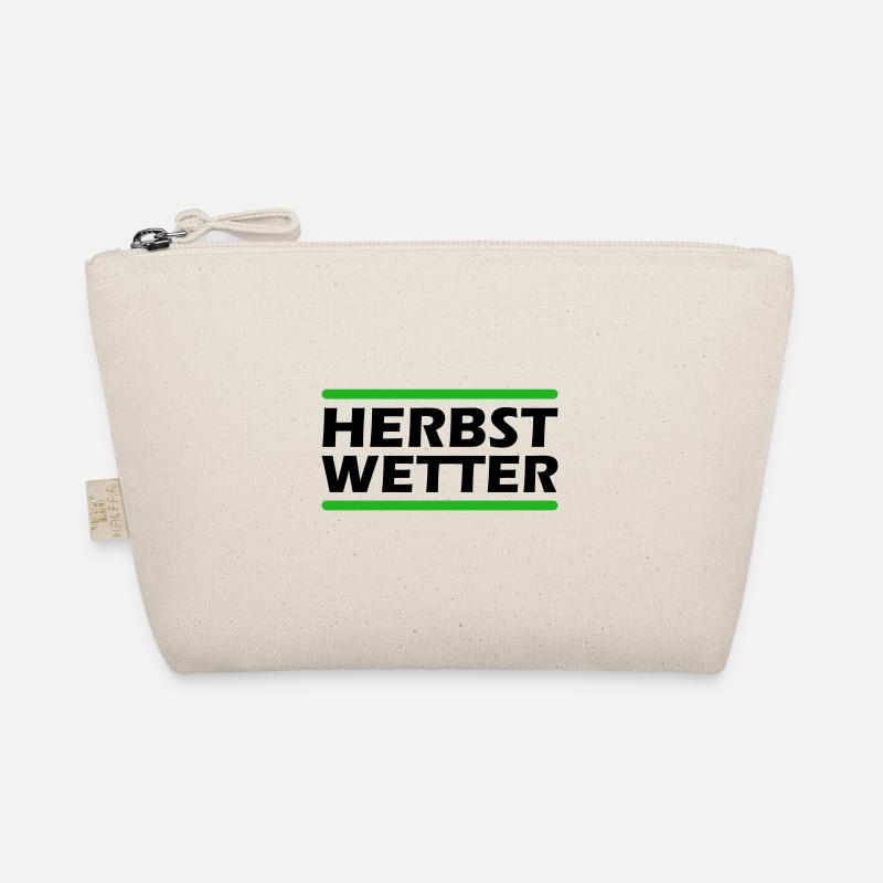 Herbst Wetter Bio-Täschchen