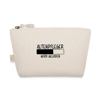 Altenpfleger Spruch Lustiges Altenpfleger Geschenk - Bio-Täschchen - Natur - Vorne