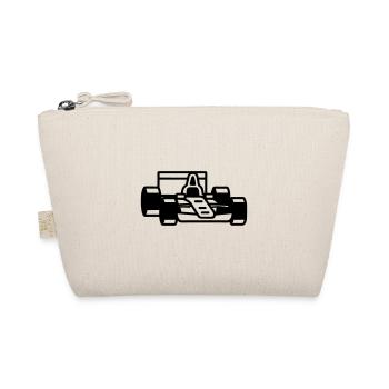 F1-Rennwagen - Bio-Täschchen - Natur - Vorne