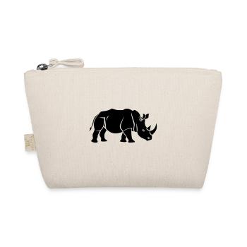 Rhinoceros - Organic Pouch - nature - Front