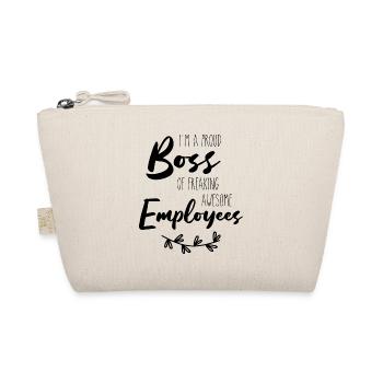 I'm a proud boss of freaking awesome employees - Organic Pouch - nature - Front