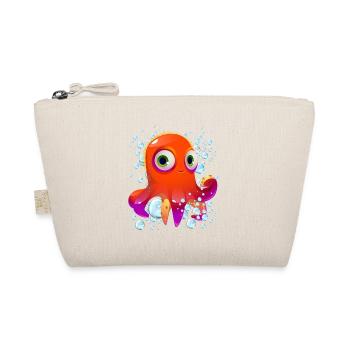 Octopus Bubbles - Organic Pouch - nature - Front
